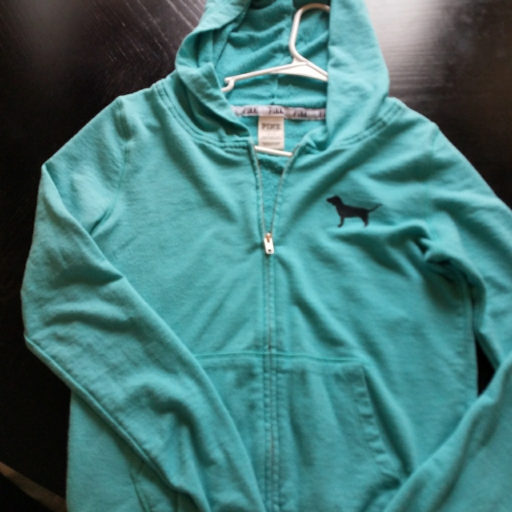 Pink VS zip up jacket